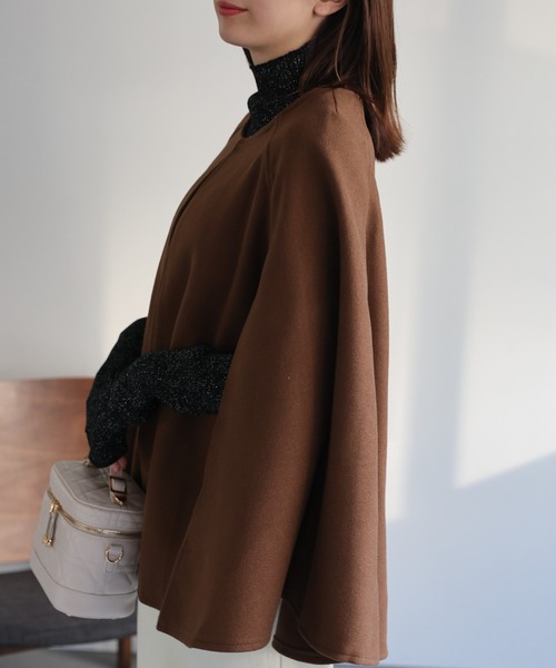 「sakishimatokyo」 ポンチョ FREE ベージュ レディース_画像9