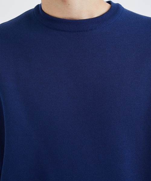 「CITY」 長袖ニット 1 オフホワイト メンズ_画像7