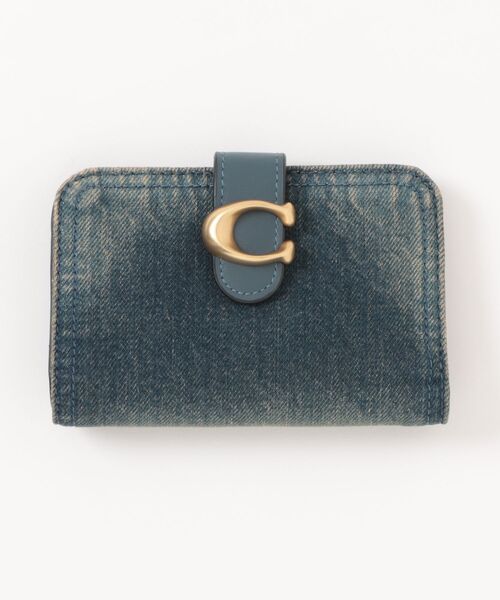 COACH（コーチ） 財布 タビー ウォレット・ラブド デニム レディース