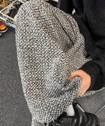 「B.R.U」 イージーパンツ L ブラック メンズの画像3