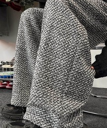 「B.R.U」 イージーパンツ L ブラック メンズの画像4