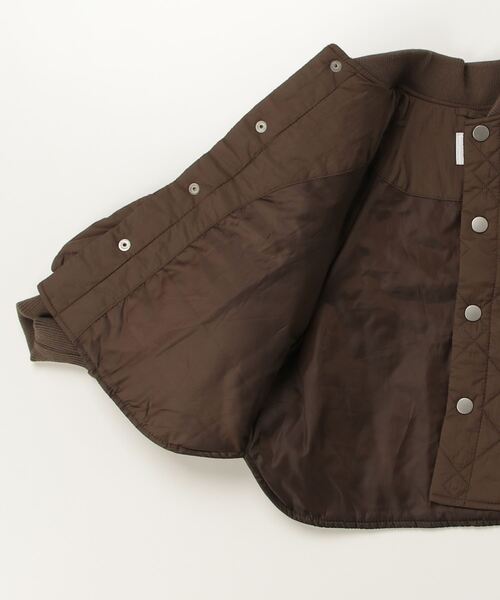 「green label relaxing」 「KIDS」ブルゾン 150cm オフホワイト キッズ_画像3
