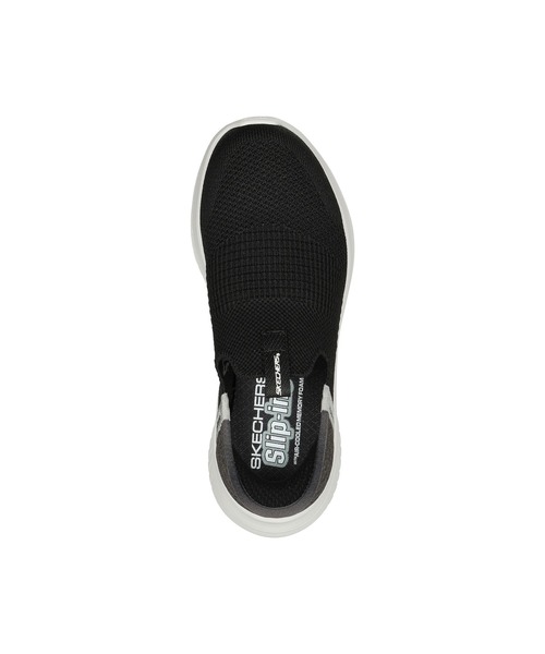 「SKECHERS」 「KIDS」スリッポン 21cm ブラック×ホワイト キッズ_画像6