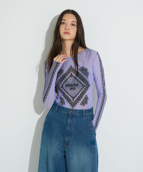 アナスイ トップス tシャツ ANNA SUI NYC/アナ スイ エヌワイシー 