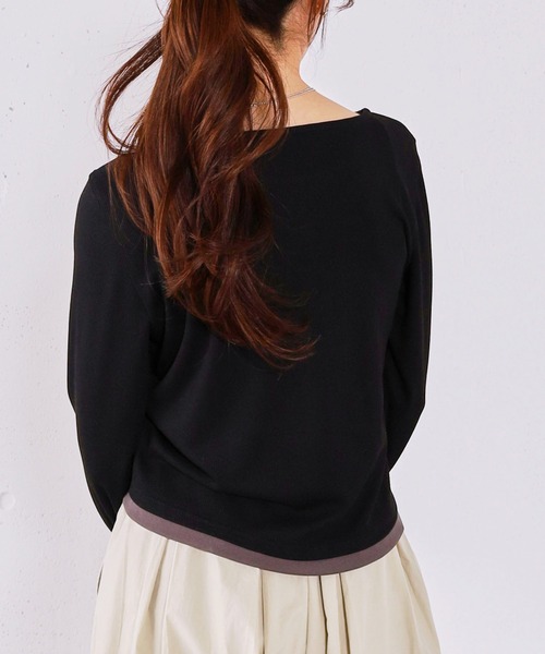 archives（アルシーヴ） tシャツ フリルドロストカットTOPS