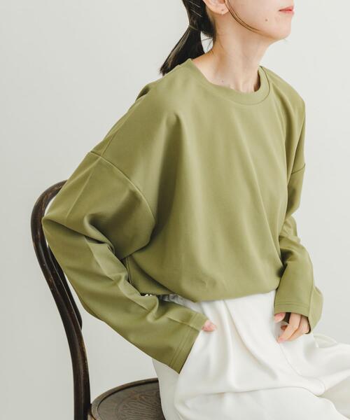 「ITEMS URBANRESEARCH」 長袖カットソー FREE オフホワイト レディース_画像8