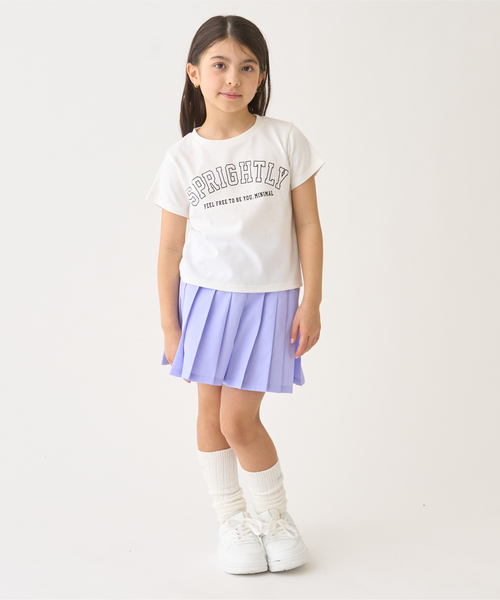 アンサンブル リボンメッシュTシャツセット キッズ 子供服 女の子 minimal（ミニマル） アンサンブル 「インナーツキ」「アラエル