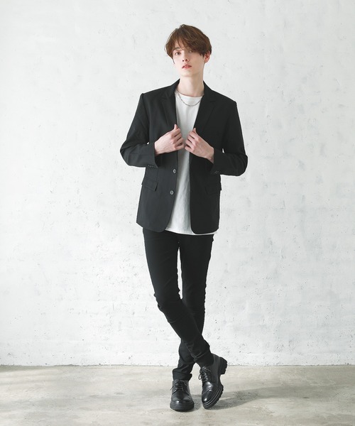 「ASTRONOMY」 テーラードジャケット X-LARGE ベージュ メンズ_画像3