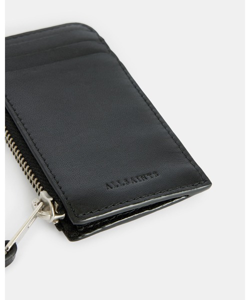 ALLSAINTS（オールセインツ） カードケース ONE SIZE ブラック メンズ 