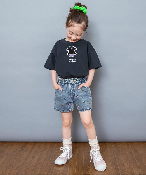 BREEZE（ブリーズ） パンツ 刺繍デニムショートパンツ キッズ 子供服