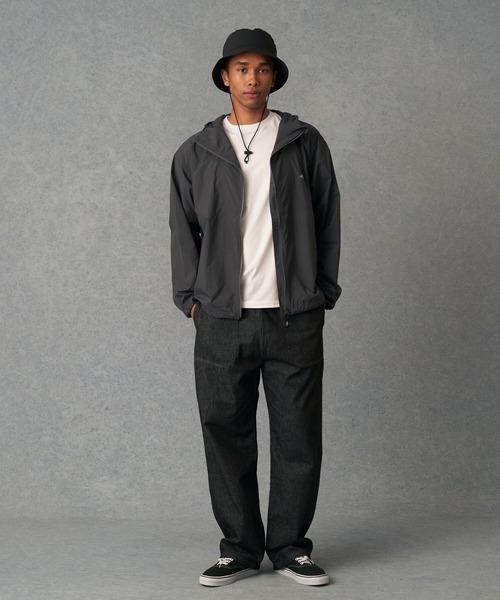 DANTON ナイロンブルゾン Danton（ダントン） ナイロンブルゾン L チャコール メンズ : ZOZOTOWN