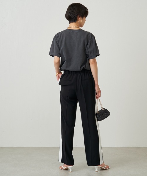 「LOUNGEDRESS」 スラックス SMALL オフホワイト レディースの画像