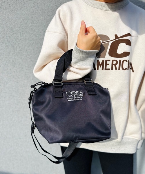 「FREDRIK PACKERS」 2WAYバッグ ONESIZE シルバー レディース_画像8