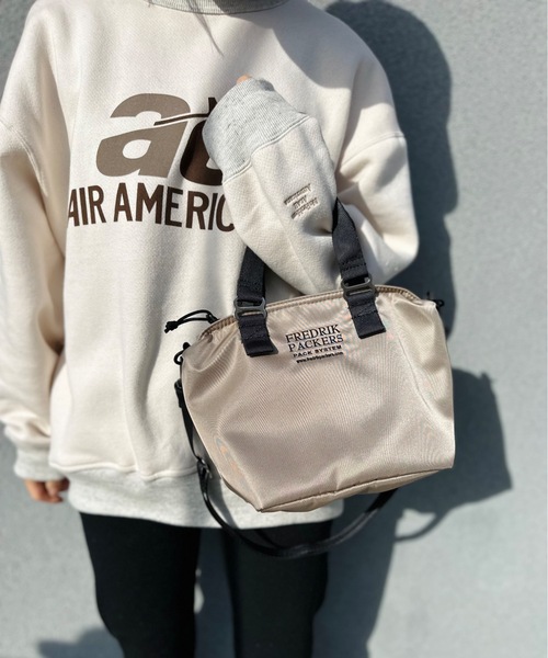 「FREDRIK PACKERS」 2WAYバッグ ONESIZE シルバー レディース_画像9