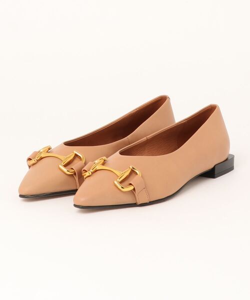 「INTER-CHAUSSURES」 フラットパンプス 36 ブラック レディース_画像4