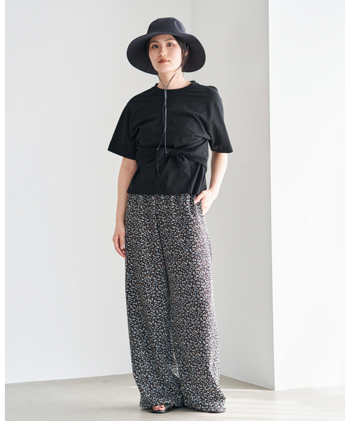 tシャツ CURRENTAGE/カレンテージ デザインカットソー A2561UTS412 レディースの画像