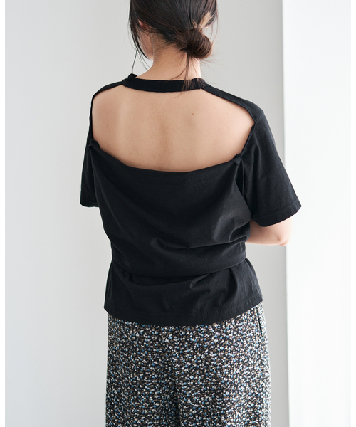 tシャツ CURRENTAGE/カレンテージ デザインカットソー A2561UTS412 レディースの画像