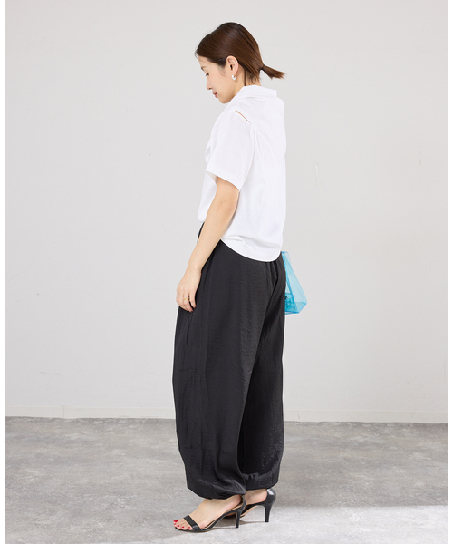 tシャツ CURRENTAGE/カレンテージ デザインカットソー A2561UTS412 レディースの画像