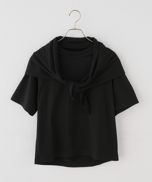 tシャツ CURRENTAGE/カレンテージ デザインカットソー A2561UTS412 レディースの画像