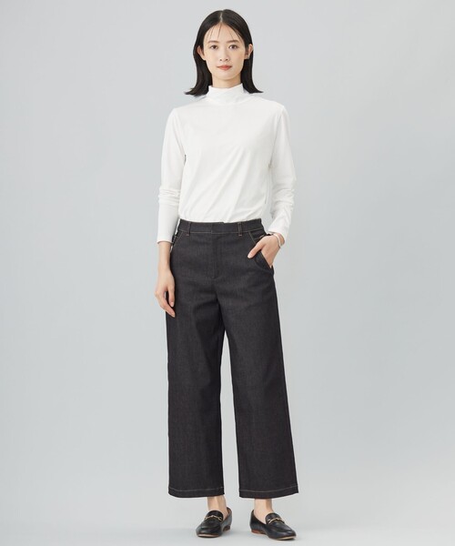 「J.PRESS」 長袖カットソー LARGE ベージュ レディース_画像7