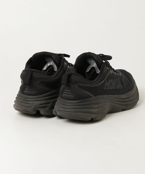 「HOKA」 Bondi 8 ローカットスニーカー 26cm ブラック メンズ_画像2