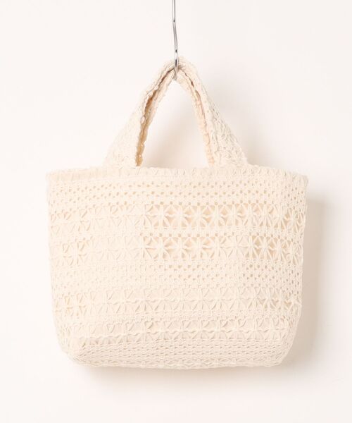 Mignonjour トートバッグ Mignonjour/レース編みミニトートバッグ
