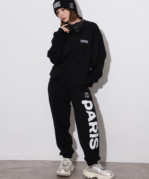 PARIS SAINT-GERMAIN」 セットアップ M ブラック メンズ : ZOZOTOWN