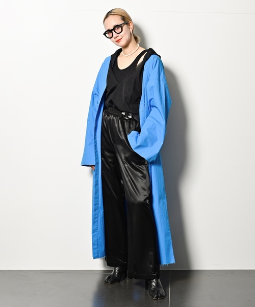 「CITYSHOP」 イージーパンツ 36 ブルー レディース_画像8