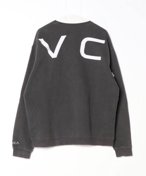 「RVCA」 長袖Tシャツ L グレー メンズ_画像2