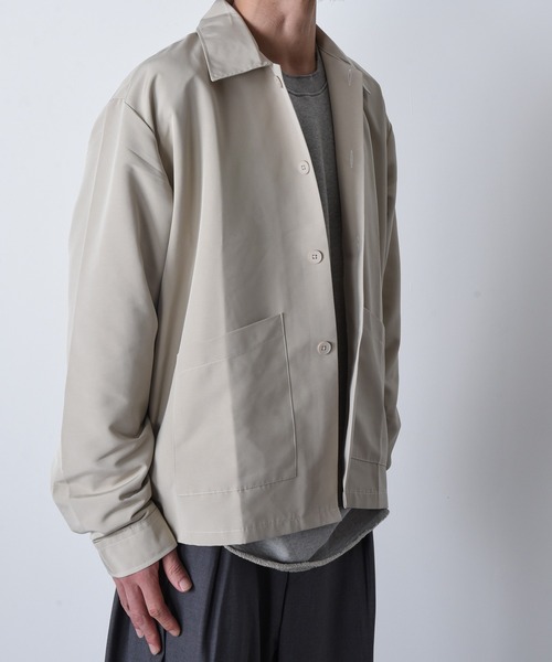 「CALIFORNIA OUTFITTERS」 長袖シャツ M-L グレー メンズ_画像9