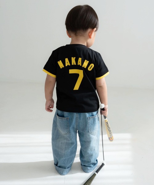 tシャツ 「阪神タイガース」キッズ背番号Tシャツ キッズ 子供服 男の子 女の子 | ベイビーアンドベイビー | 10