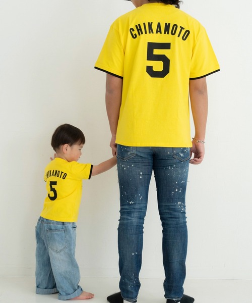 tシャツ 「阪神タイガース」キッズ背番号Tシャツ キッズ 子供服 男の子 女の子 | ベイビーアンドベイビー | 25