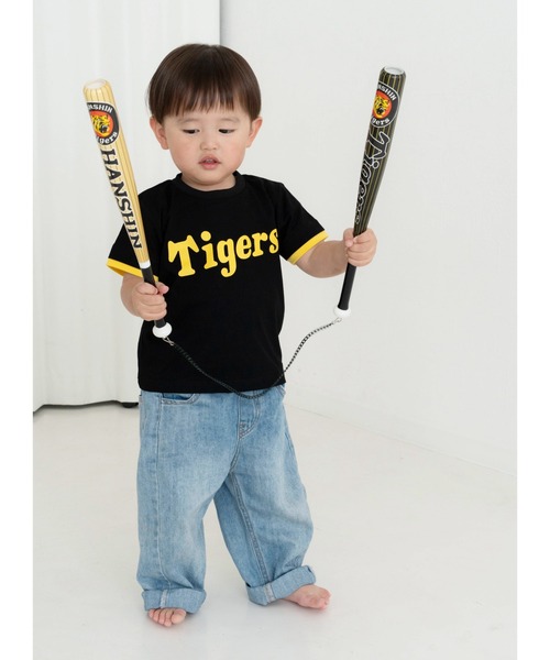 tシャツ 「阪神タイガース」キッズ背番号Tシャツ キッズ 子供服 男の子 女の子 | ベイビーアンドベイビー | 19