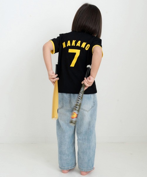 tシャツ 「阪神タイガース」キッズ背番号Tシャツ キッズ 子供服 男の子 女の子 | ベイビーアンドベイビー | 17