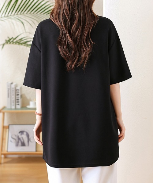 tシャツ 半袖 花柄ホースモチーフTシャツ レディース | ブランド登録なし | 07