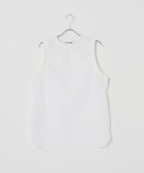CALMER（カルメール） tシャツ LENO CLOTH RIB BL レディース 
