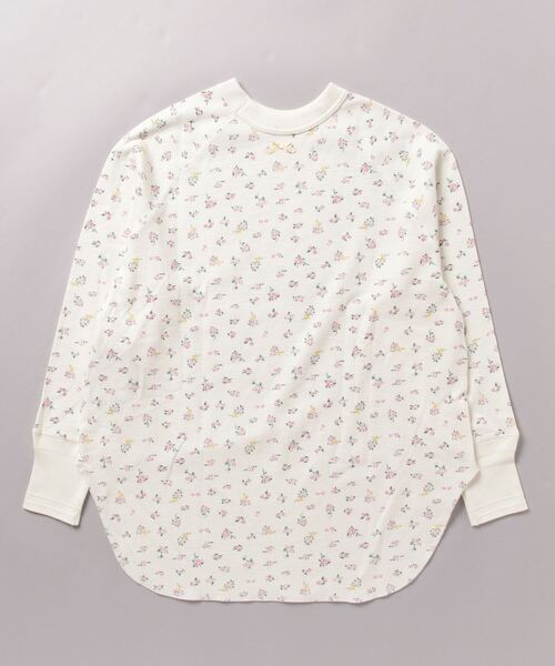 「BEAMS BOY」 長袖カットソー ONE SIZE オレンジ系その他 レディース_画像2