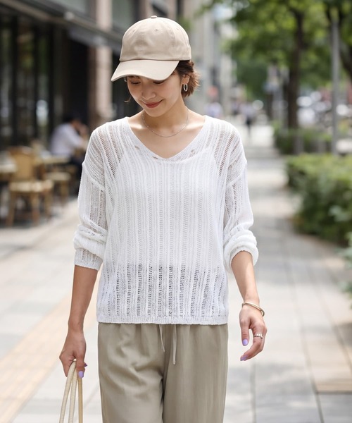 STYLE DELI（スタイルデリ） サマーニット ニット セーター 涼しい