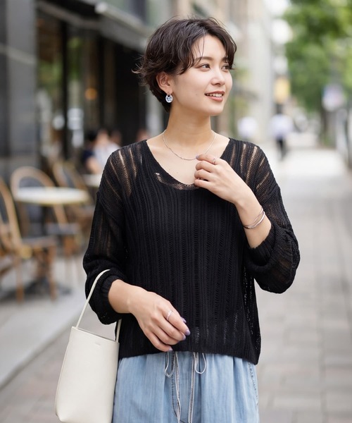 STYLE DELI（スタイルデリ） サマーニット ニット セーター 涼しい