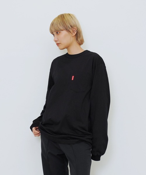 「SANTA CRUZ」 長袖Tシャツ - グリーン メンズ_画像3