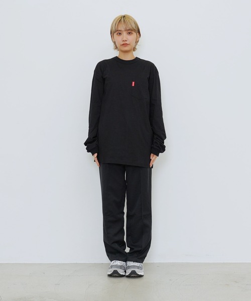 「SANTA CRUZ」 長袖Tシャツ - グリーン メンズ_画像6