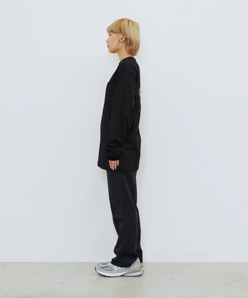 「SANTA CRUZ」 長袖Tシャツ - グリーン メンズ_画像7