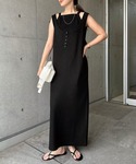 ワンピース 夏 キャミソール付き2wayロング...の詳細画像5