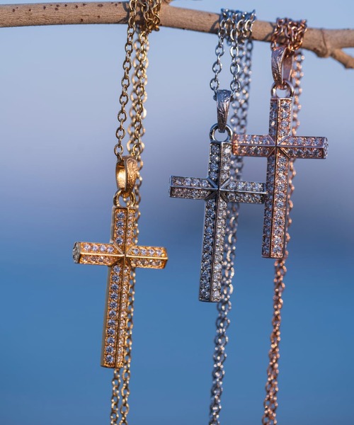 IRIEBEACH（アイリービーチ） アレルギー対応 ネックレス cross pave