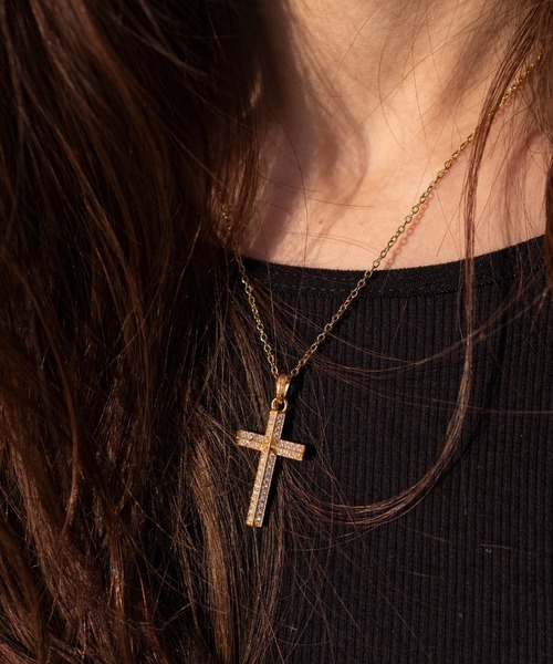 IRIEBEACH（アイリービーチ） アレルギー対応 ネックレス cross pave