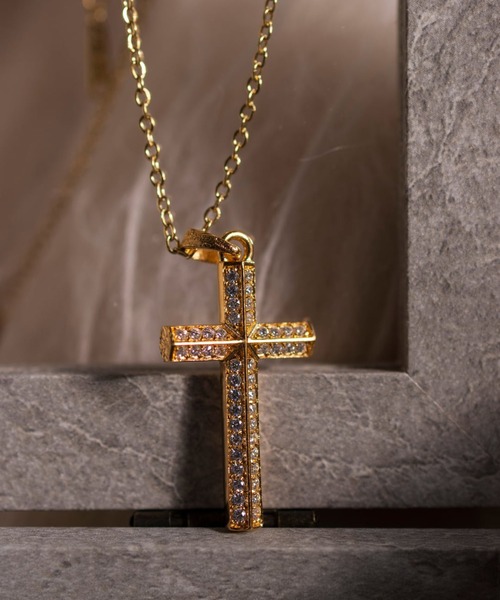 IRIEBEACH（アイリービーチ） アレルギー対応 ネックレス cross pave