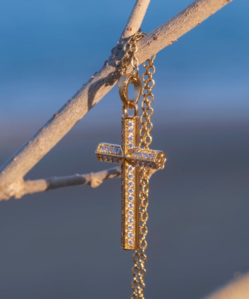 IRIEBEACH（アイリービーチ） アレルギー対応 ネックレス cross pave