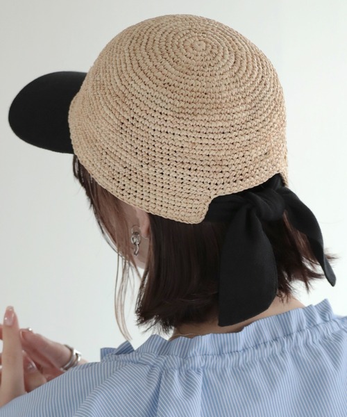 「Little&More」 キャップ FREE グレー レディース_画像6