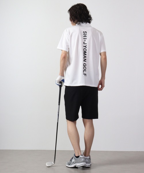 「FUNALIVE」 「shi-jyoman golf」ハーフパンツ L チャコール メンズ_画像6