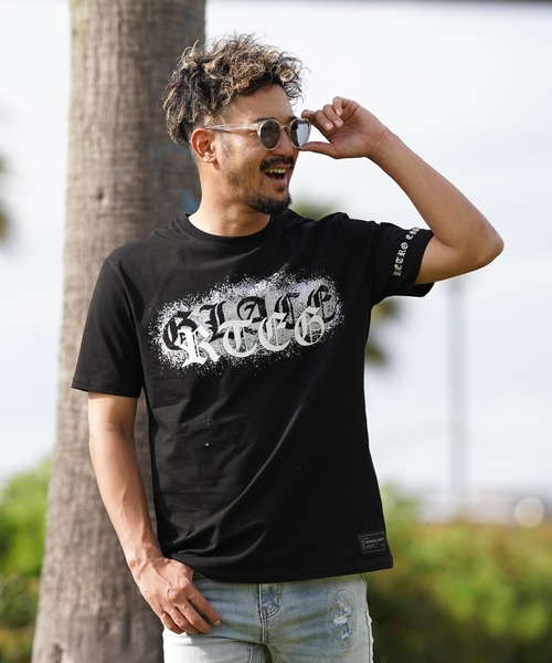 adamsJUGGLER（アダムスジャグラー） 「rteg」半袖Tシャツ M ブラック